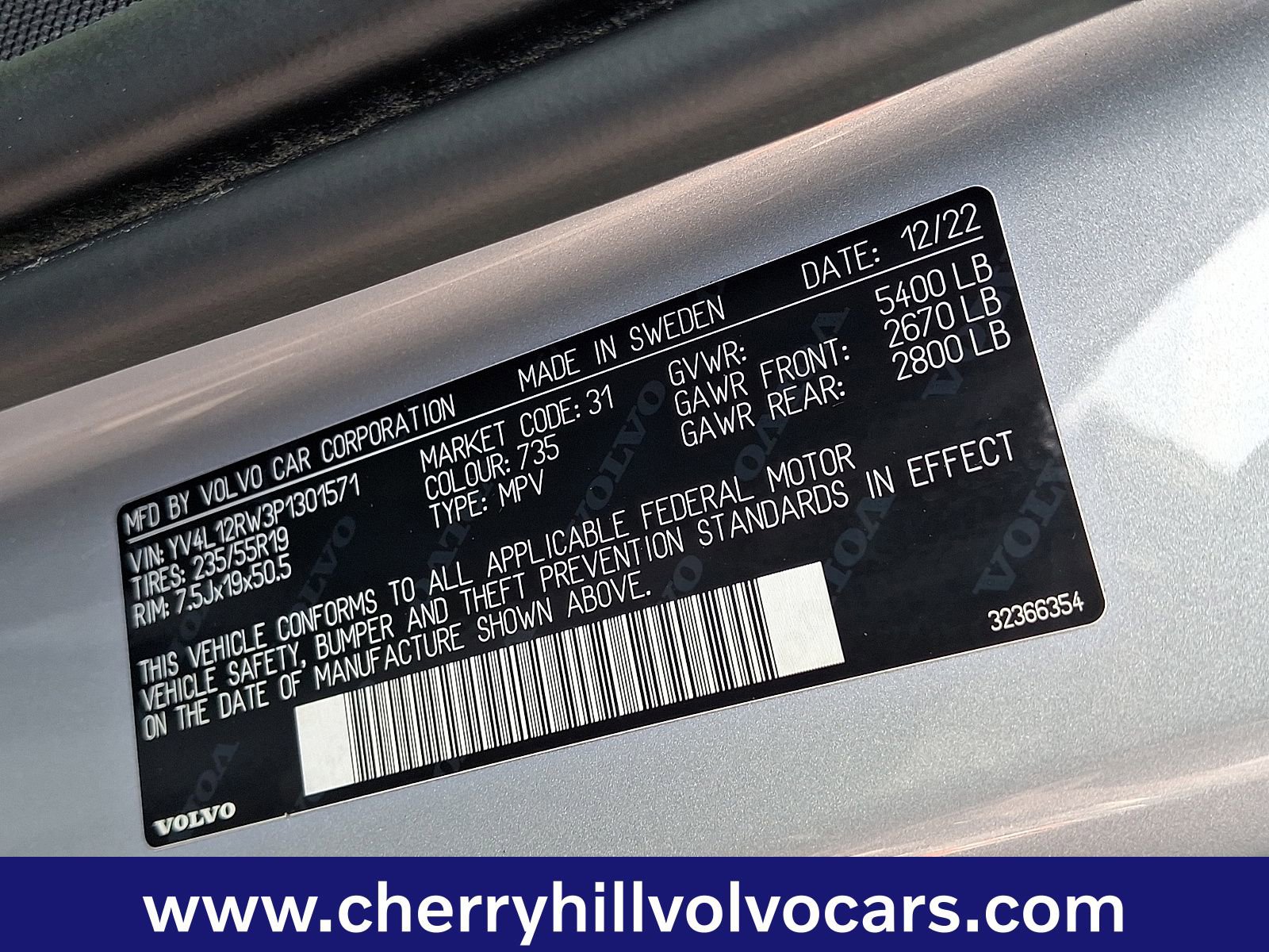 Certified 2023 Volvo XC60 B5 Plus w/ Protection Package Premier image 29