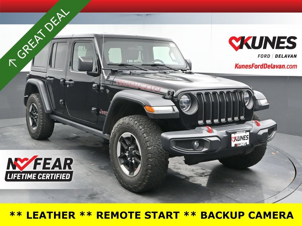 Used 2021 Jeep Wrangler Unlimited Rubicon w/ LED Lighting Group