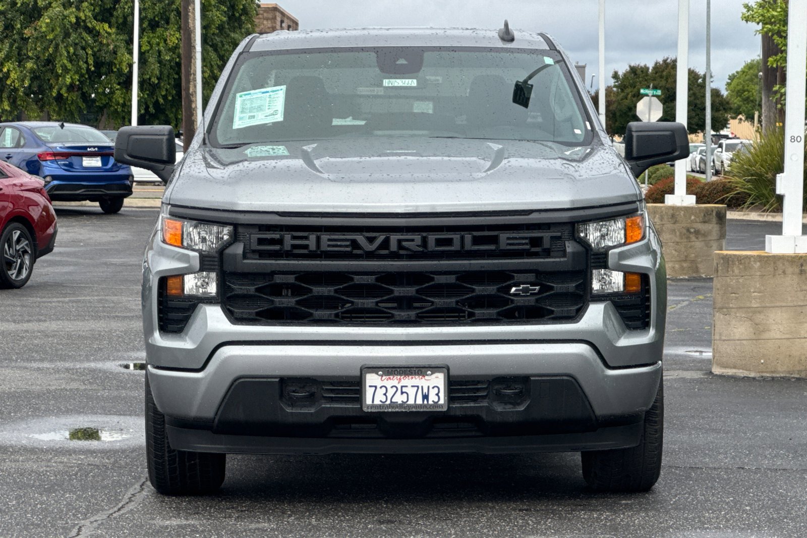 Used 2024 Chevrolet Silverado 1500 Custom w/ LPO, Dark Essentials Package RWD image 9