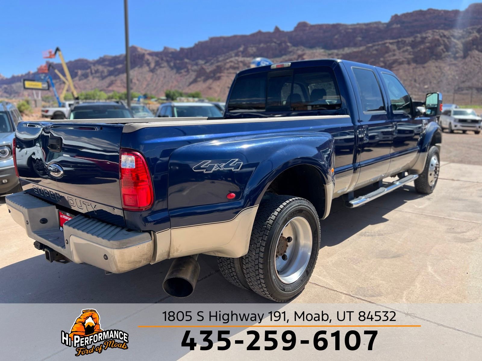 Used 2008 Ford F450 4x4 Crew Cab Super Duty image 9