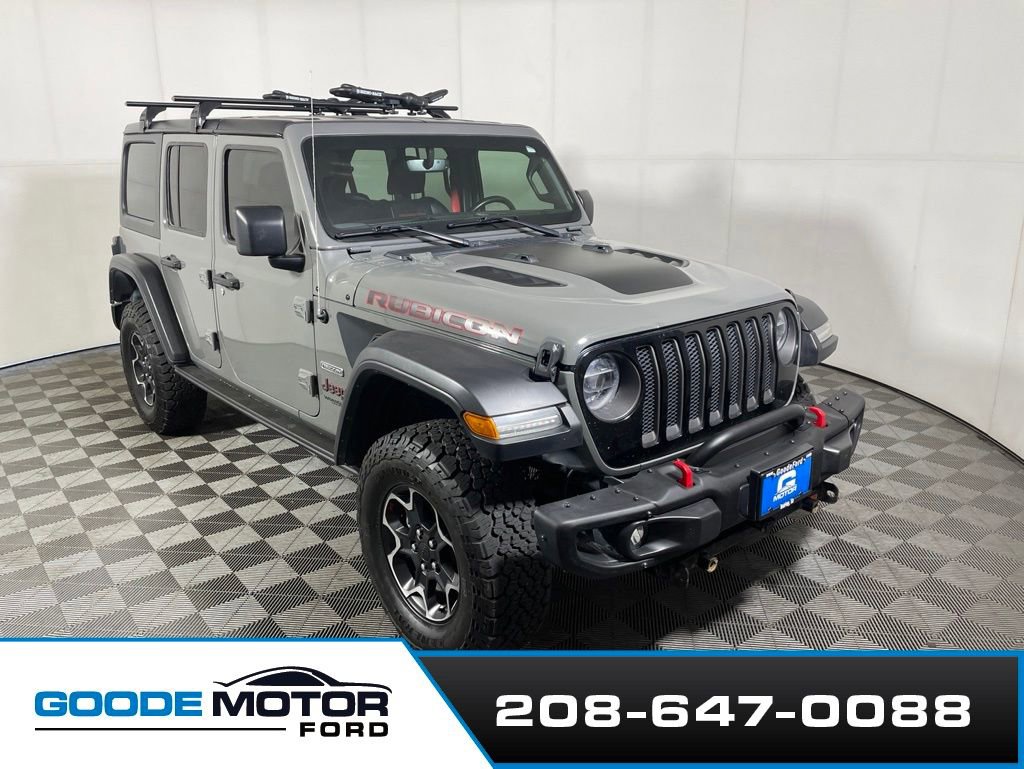 Used 2020 Jeep Wrangler Unlimited Rubicon w/ Quick Order Package 28Y Recon AWD/4WD image 1
