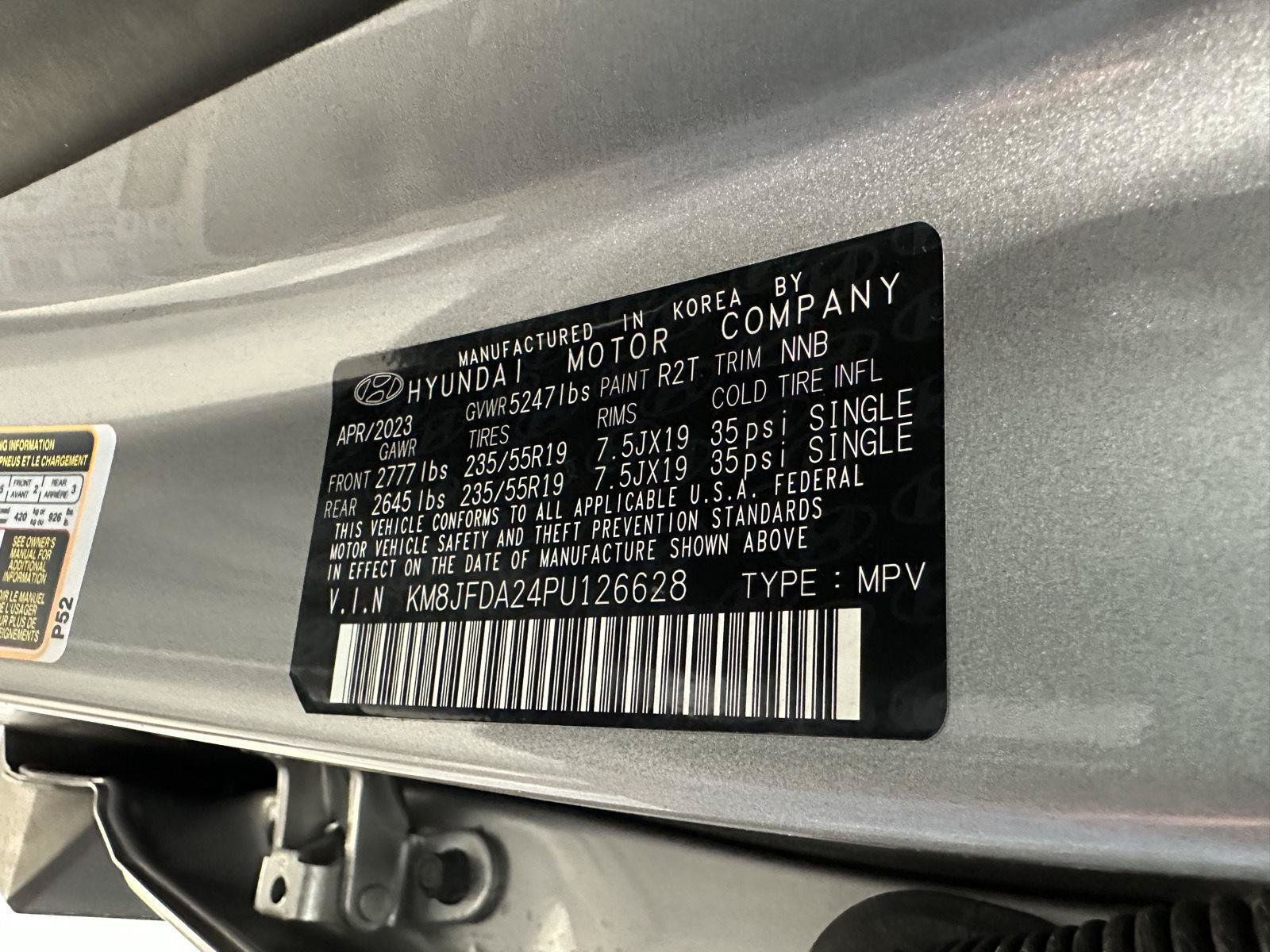 Certified 2023 Hyundai Tucson Limited AWD/4WD image 16