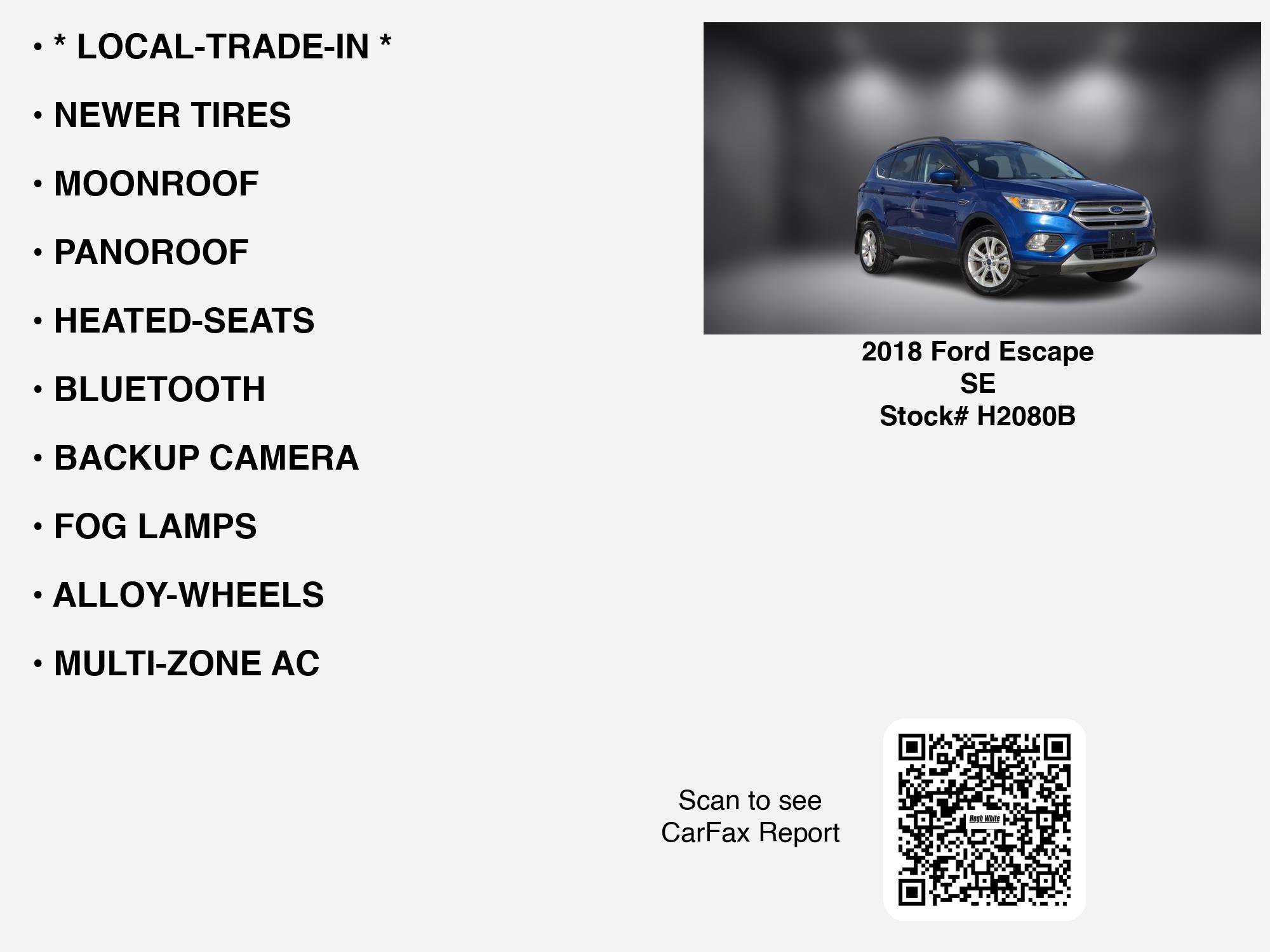 Used 2018 Ford Escape SE image 7