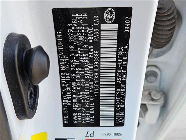 Used 2017 Toyota Camry SE image 24