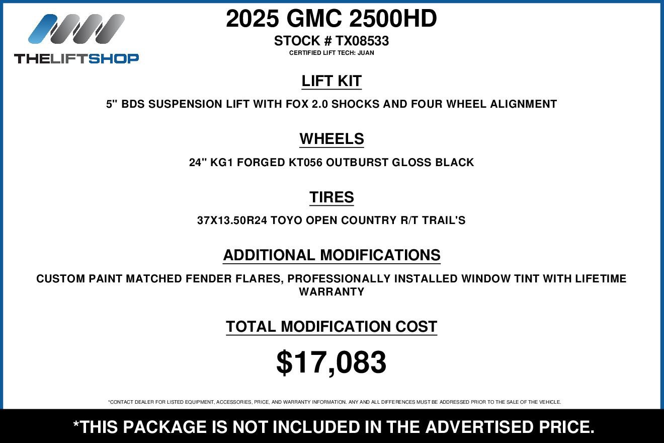 Used 2025 GMC Sierra 2500 AT4X image 2