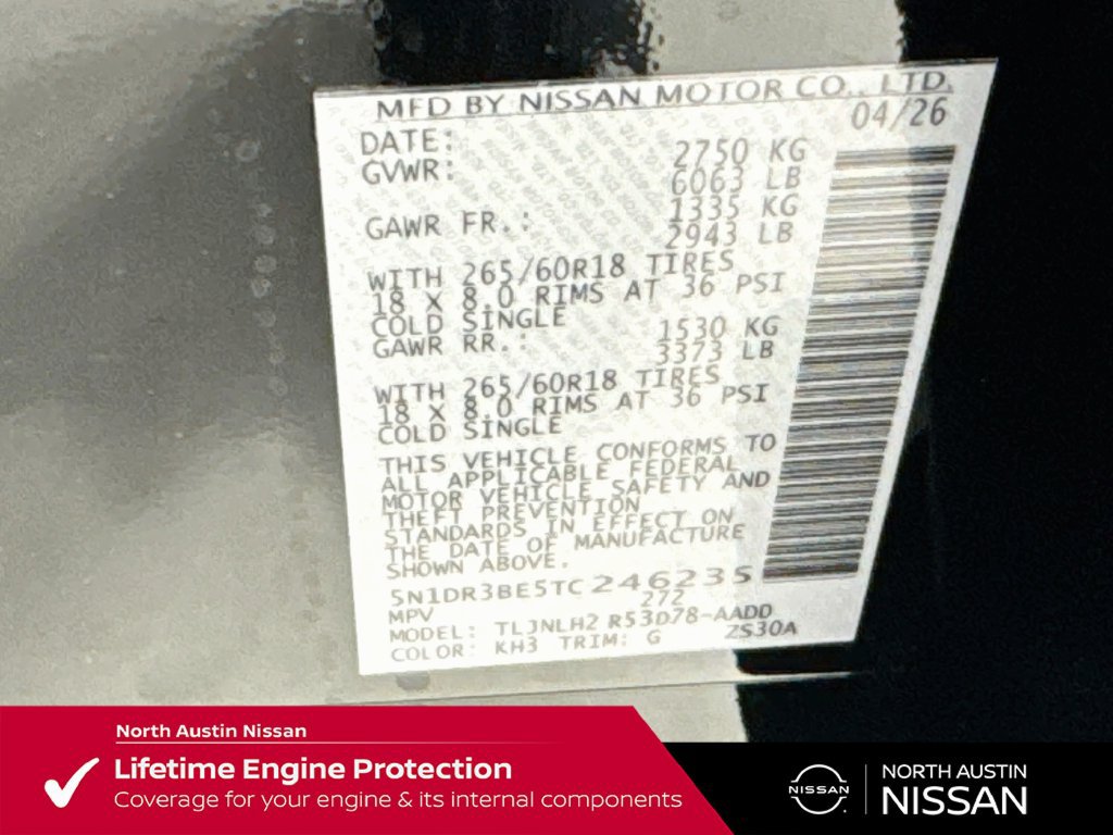 New 2026 Nissan Pathfinder Rock Creek AWD/4WD image 43