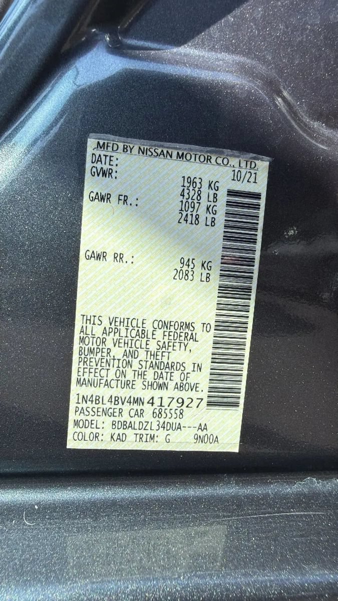 Used 2021 Nissan Altima 2.5 S FWD image 25