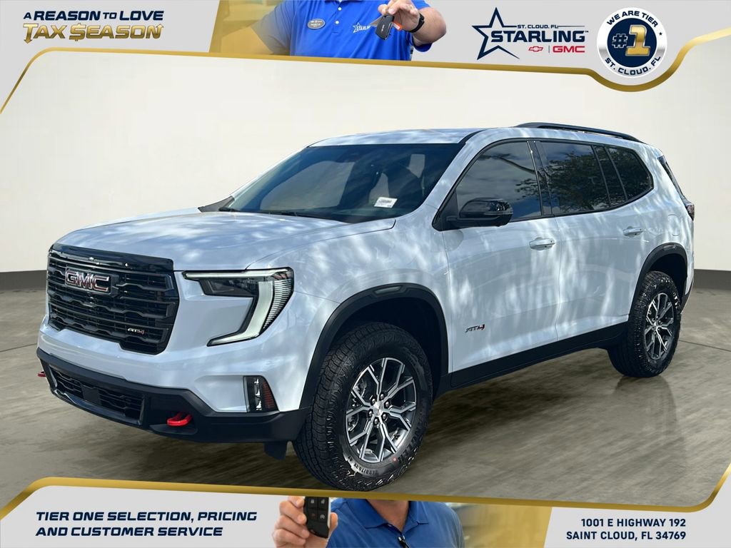 New 2026 GMC Acadia AT4 w/ Luxury Package