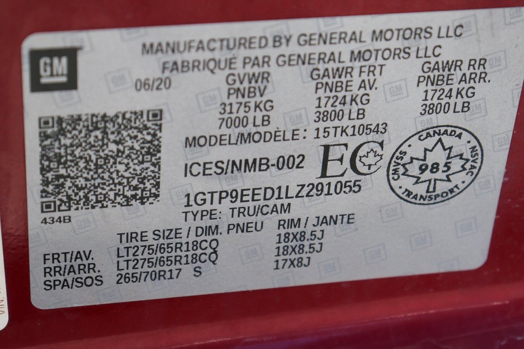 Used 2020 GMC Sierra 1500 AT4 w/ AT4 Premium Package image 55