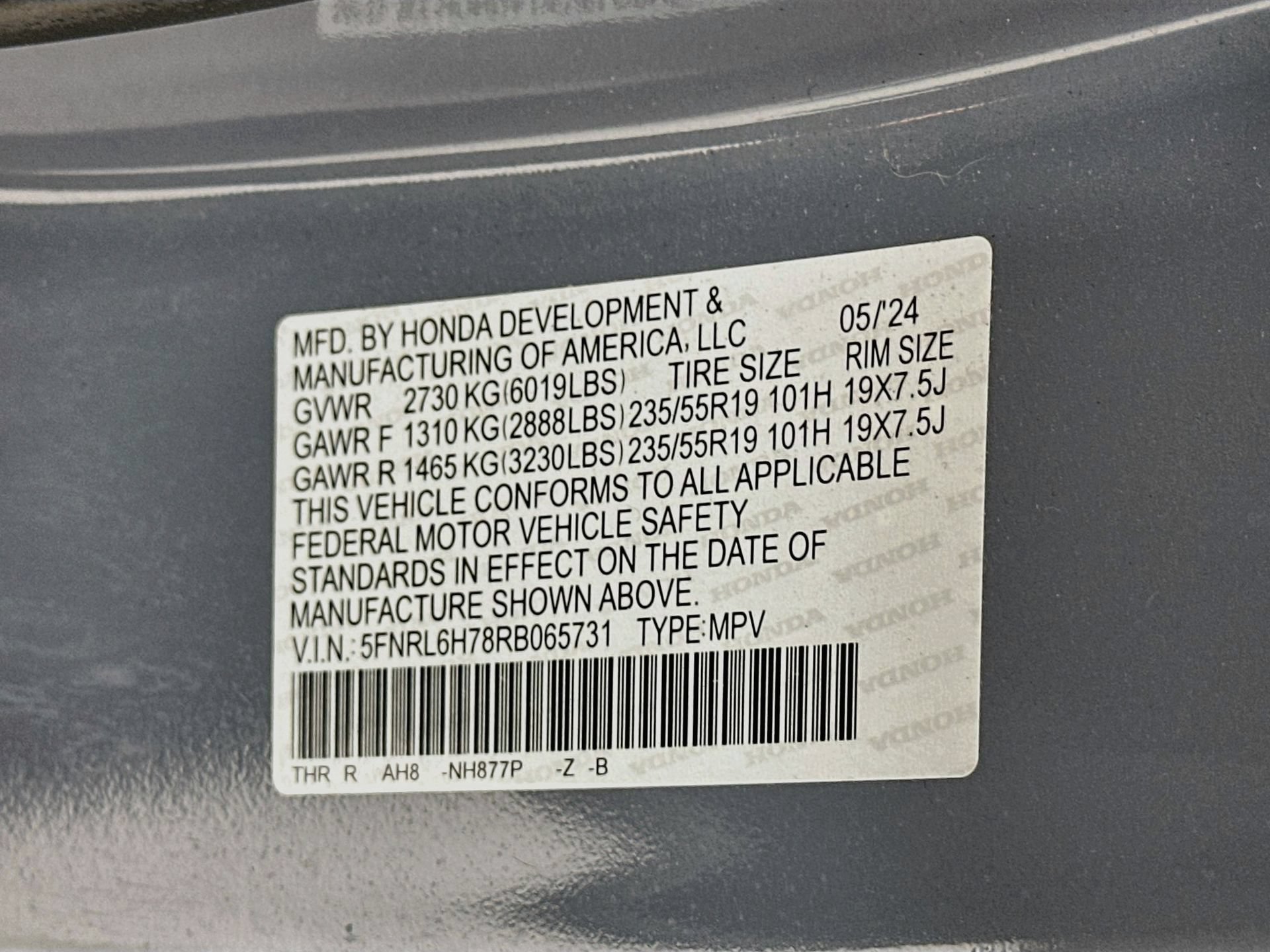 Used 2024 Honda Odyssey Sport image 33