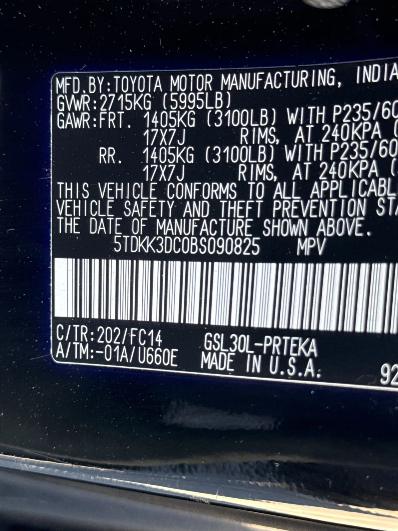 Used 2011 Toyota Sienna LE image 20