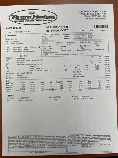 Used 2012 BMW M3 Convertible image 36