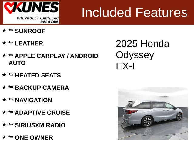 Used 2025 Honda Odyssey EX-L image 3
