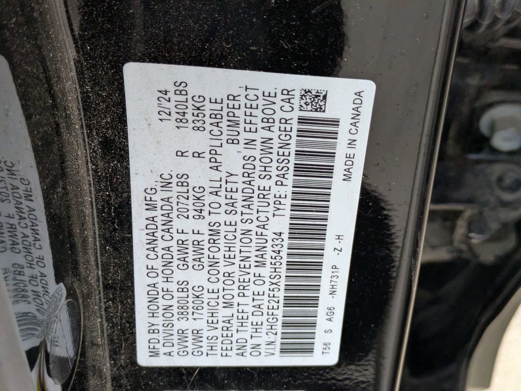 Used 2025 Honda Civic Sport image 32