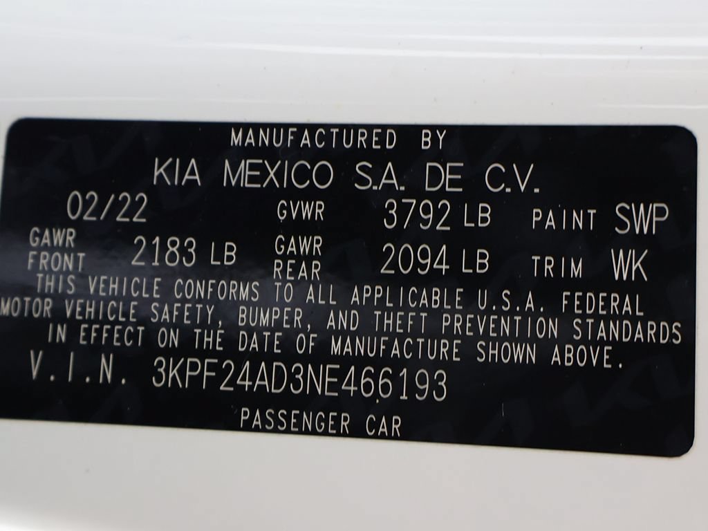 Used 2022 Kia Forte LXS FWD image 44