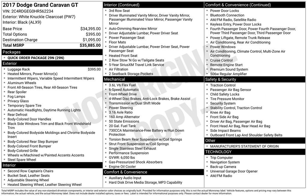 Used 2017 Dodge Grand Caravan GT FWD image 41