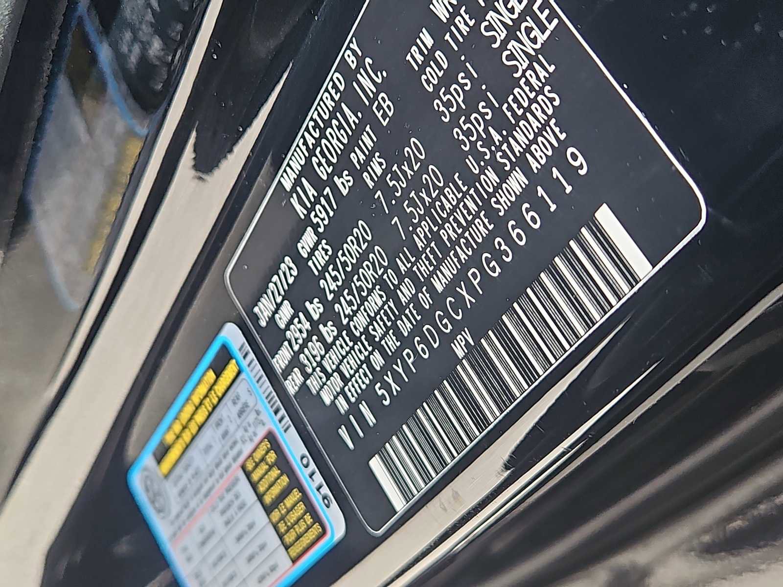 Used 2023 Kia Telluride S w/ S Sunroof Package image 13