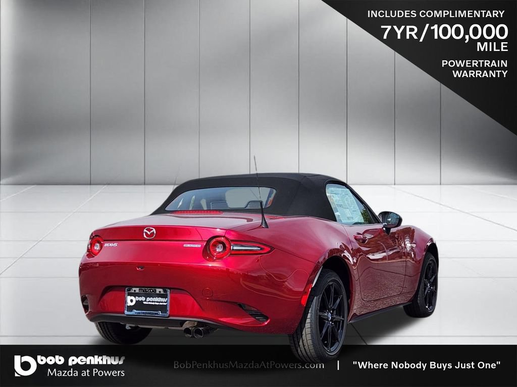 New 2026 MAZDA MX-5 Miata Sport w/ Interior Package RWD image 25