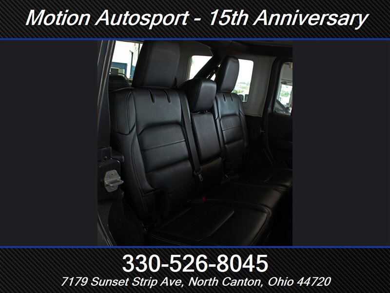 Used 2021 Jeep Wrangler Unlimited Sahara w/ Uconnect 4C Nav & Sound Group AWD/4WD image 44
