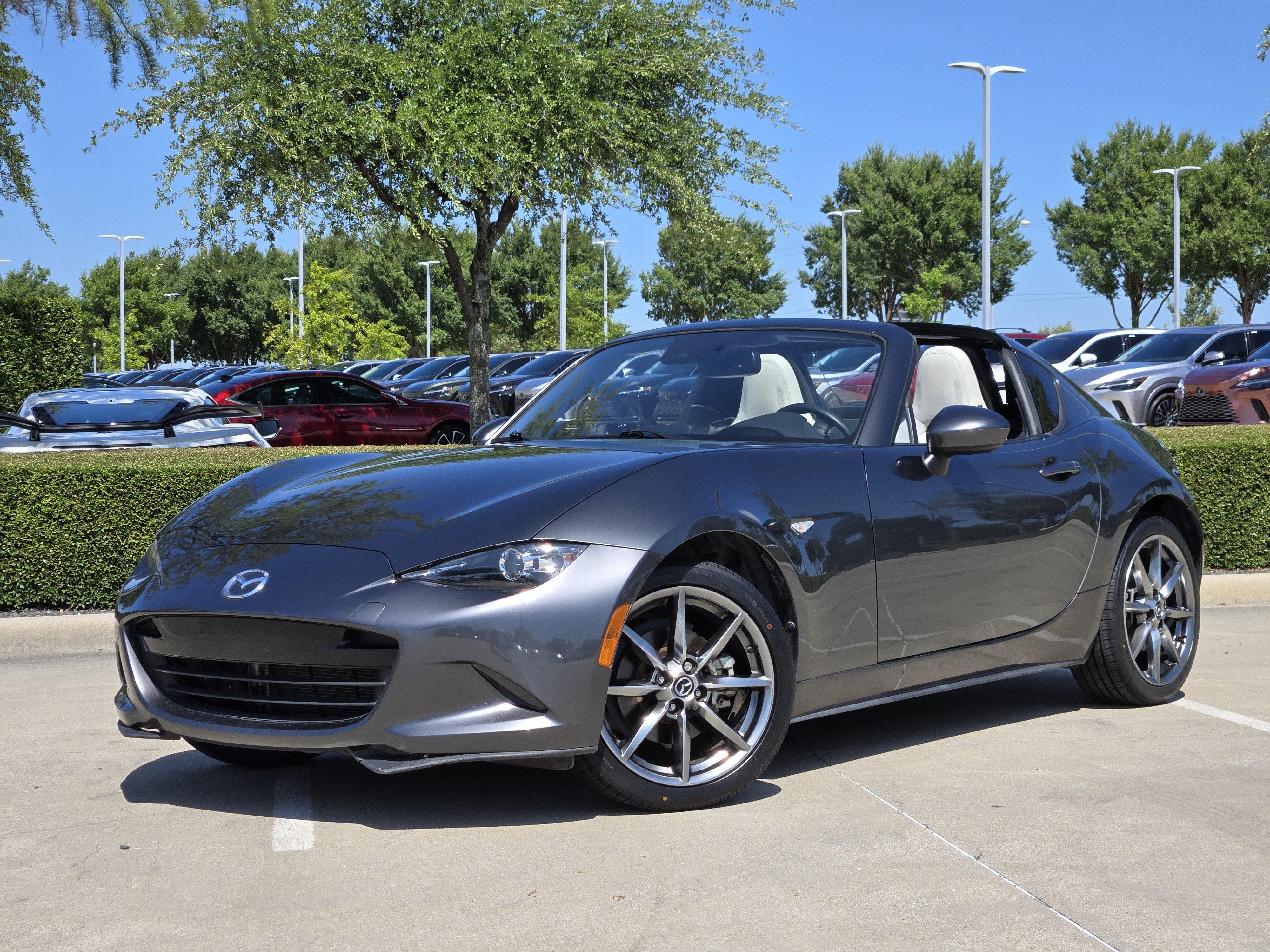 Used 2021 MAZDA MX-5 Miata RF Grand Touring RWD image 1
