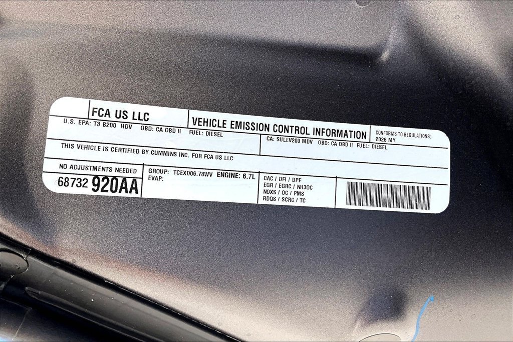 New 2026 RAM 2500 Tradesman AWD/4WD image 38