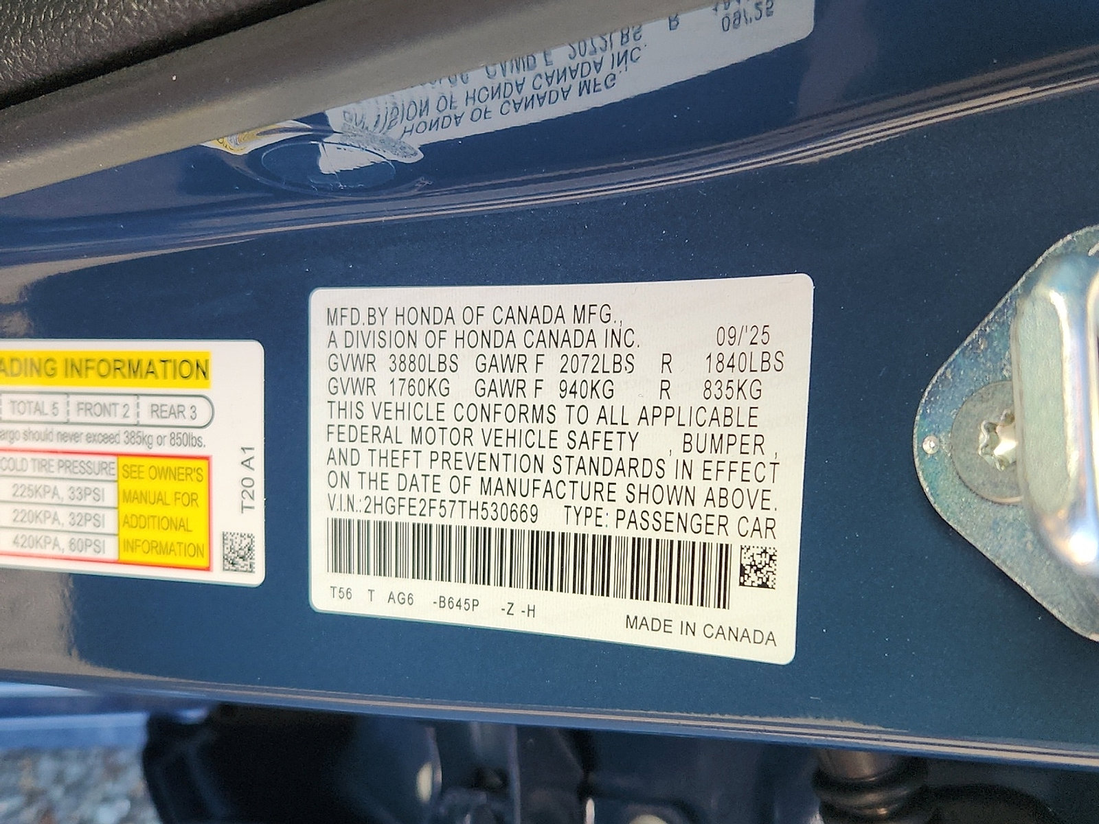 New 2026 Honda Civic Sport image 16