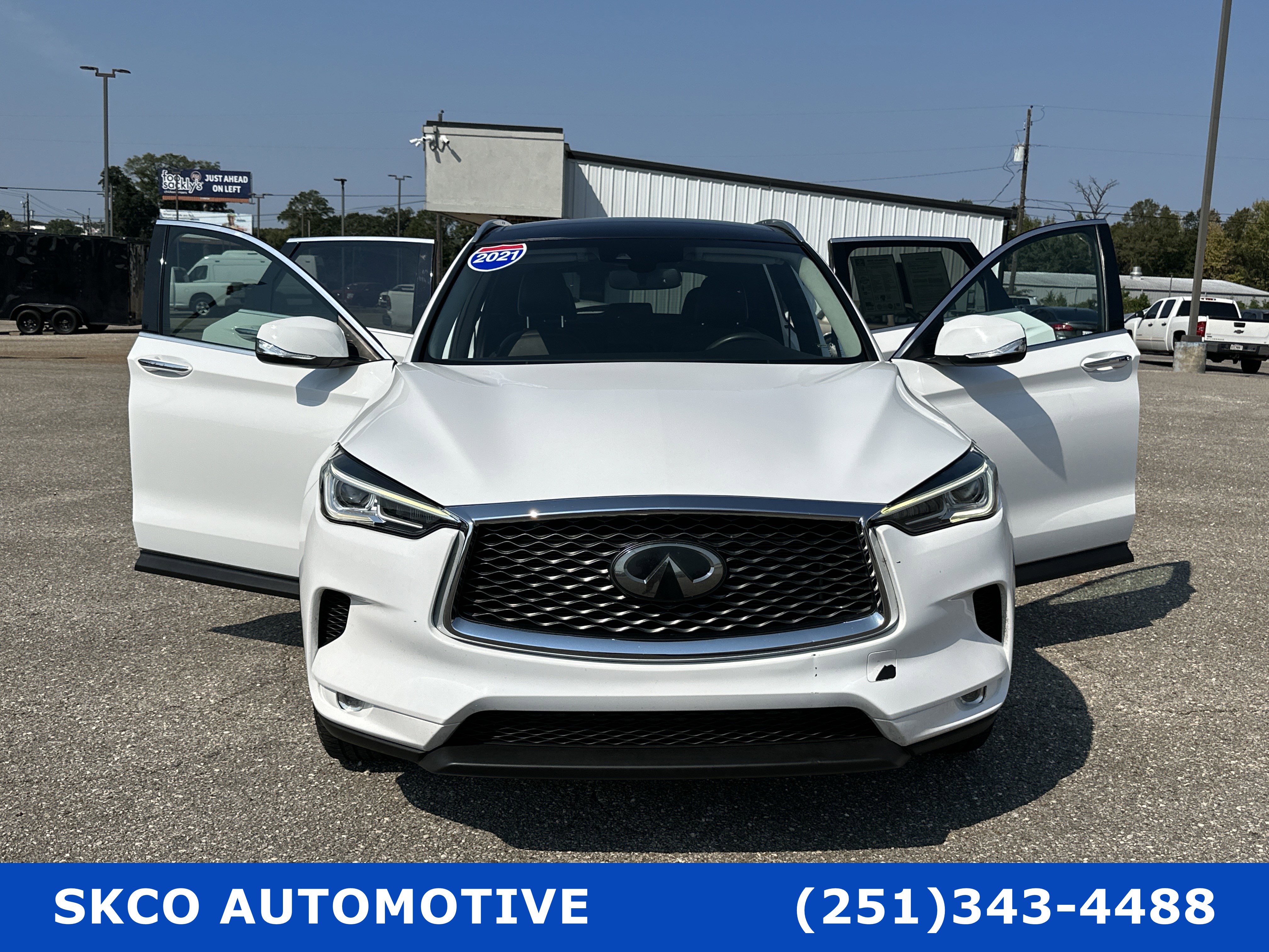 Used 2021 INFINITI QX50 Luxe image 33