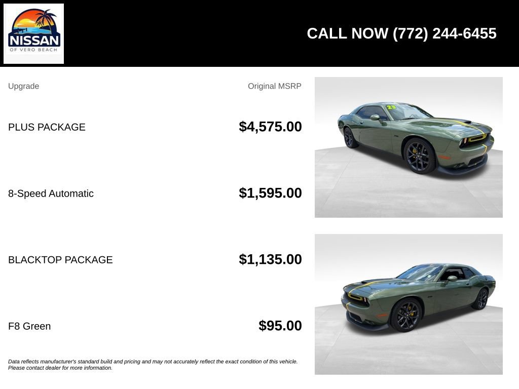 Used 2023 Dodge Challenger R/T w/ Plus Package RWD image 6