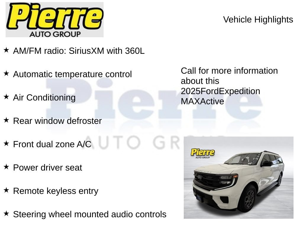Certified 2025 Ford Expedition Max Active AWD/4WD image 14