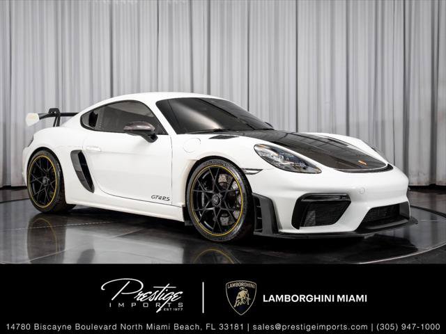 Used 2023 Porsche 718 Cayman GT4 RS RWD image 1