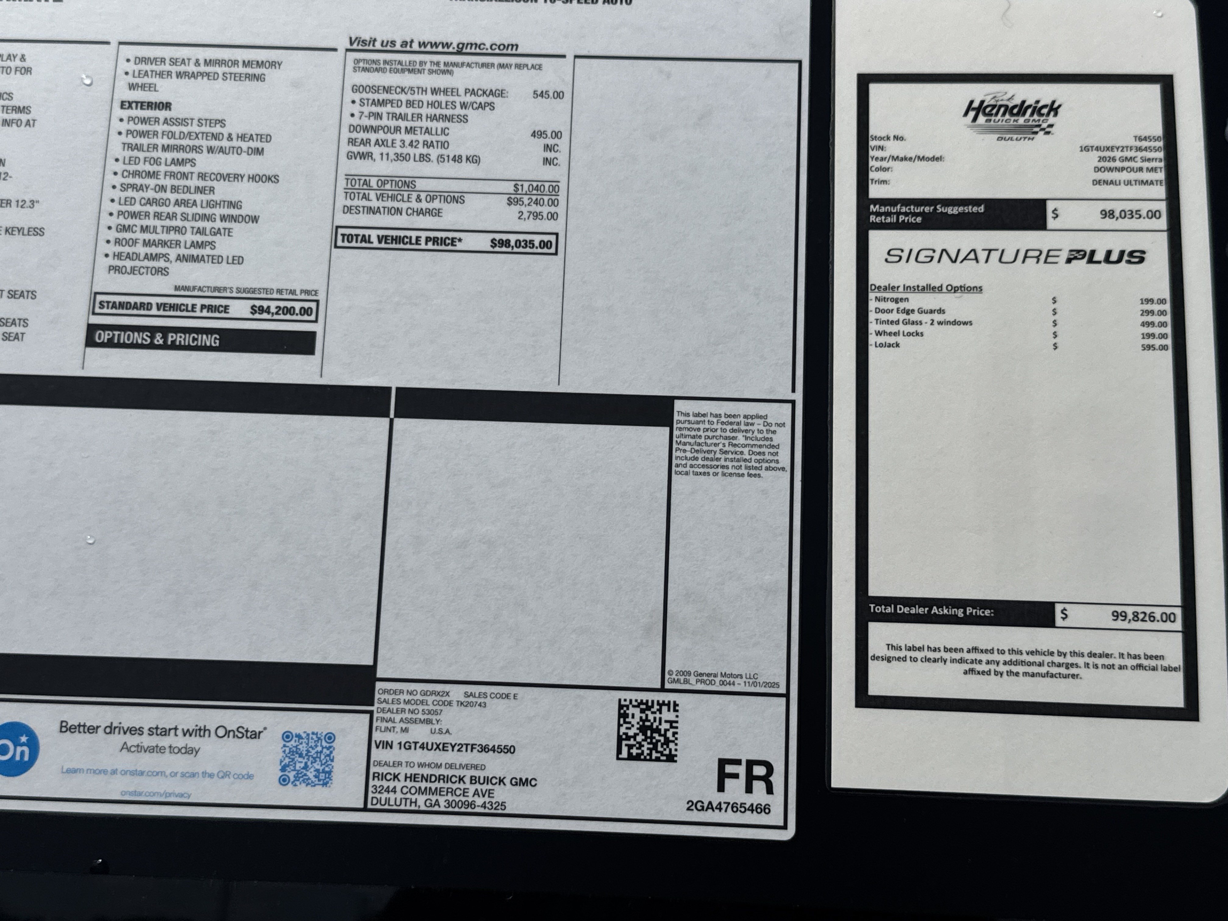 New 2026 GMC Sierra 2500 Denali Ultimate AWD/4WD image 40