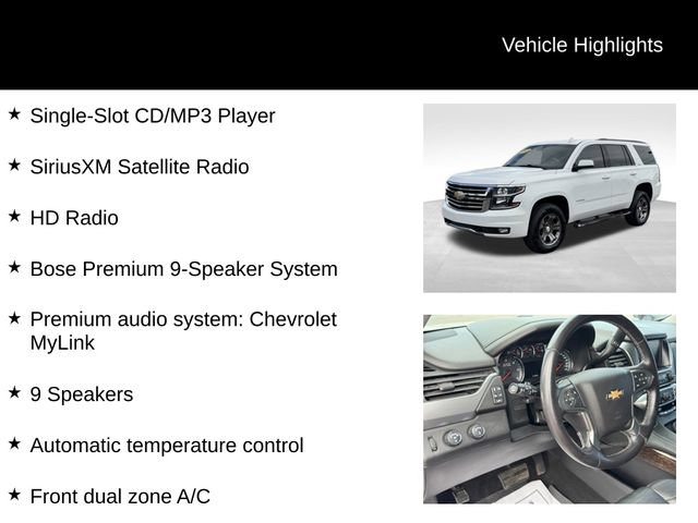 Used 2018 Chevrolet Tahoe LT w/ Off-Road Package AWD/4WD image 15