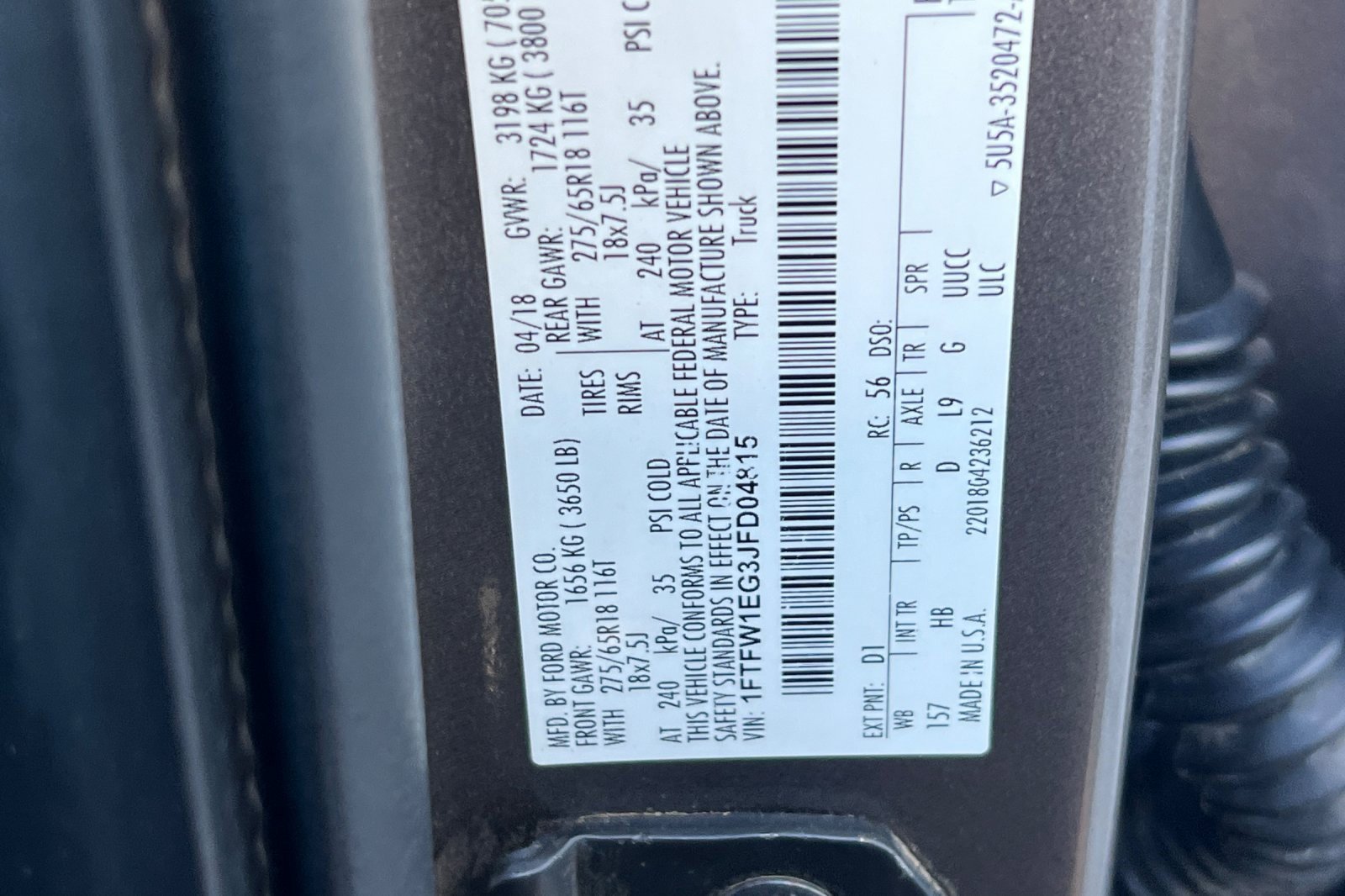 Used 2018 Ford F150 Lariat w/ Equipment Group 502A Luxury image 32