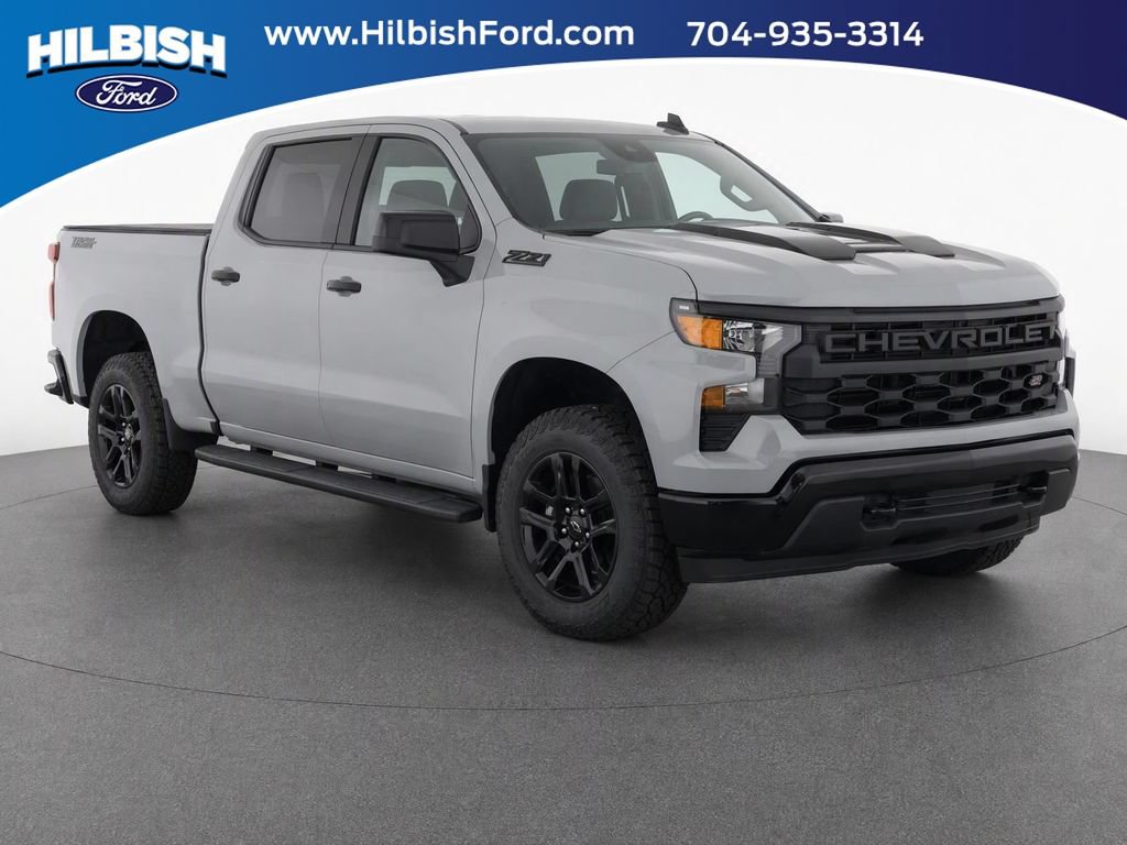 Used 2024 Chevrolet Silverado 1500 Custom Trail Boss w/ Dark Appearance Package