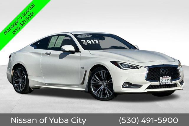 Used 2018 INFINITI Q60 3.0t Luxe w/ Sensory Package 3.0T Luxe