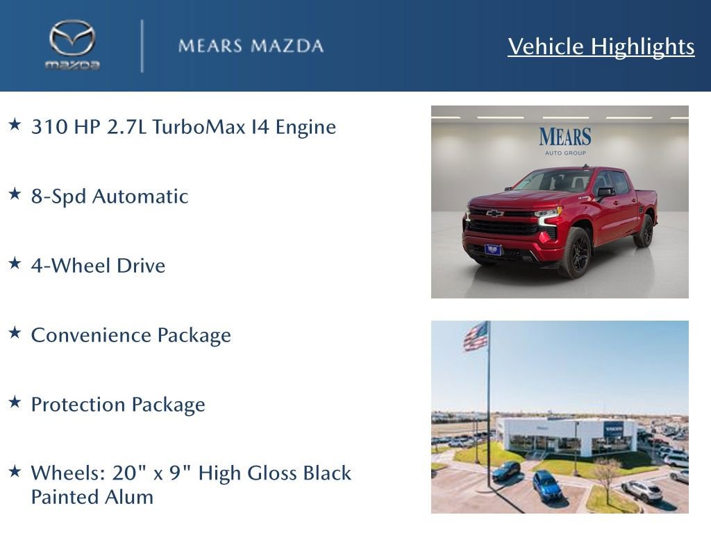 Used 2025 Chevrolet Silverado 1500 RST w/ Protection Package image 2