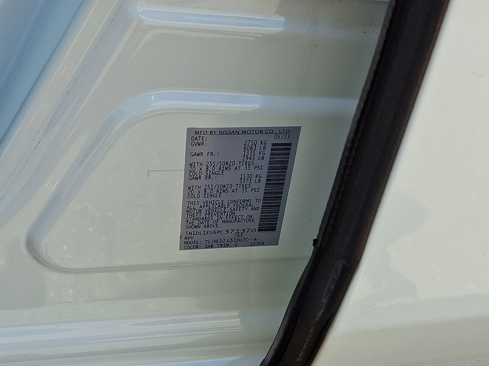 Certified 2023 INFINITI QX60 Luxe w/ Cargo Package image 28
