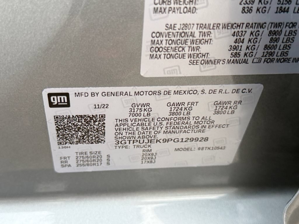 Used 2023 GMC Sierra 1500 Elevation AWD/4WD image 29