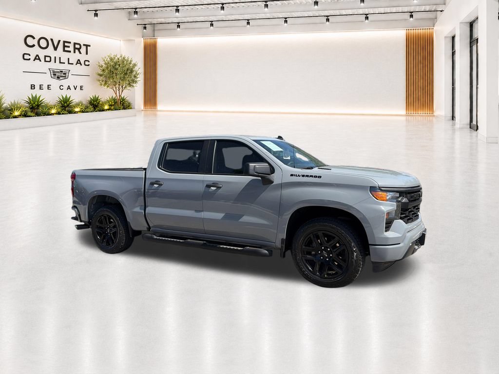 Used 2025 Chevrolet Silverado 1500 Custom w/ Turbomax Blackout Package RWD image 17