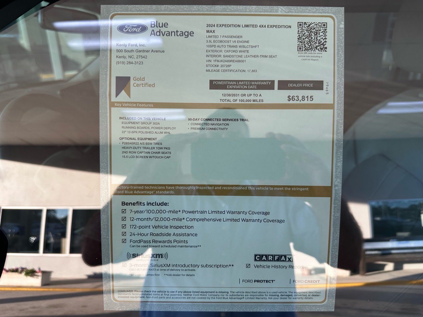 Certified 2024 Ford Expedition Max Limited AWD/4WD image 4