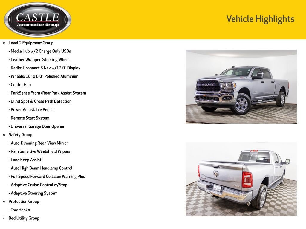 Used 2024 RAM 2500 Big Horn w/ Safety Group image 12