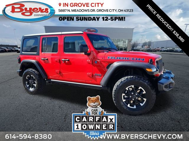 Used 2025 Jeep Wrangler Unlimited Rubicon 4xe image 1