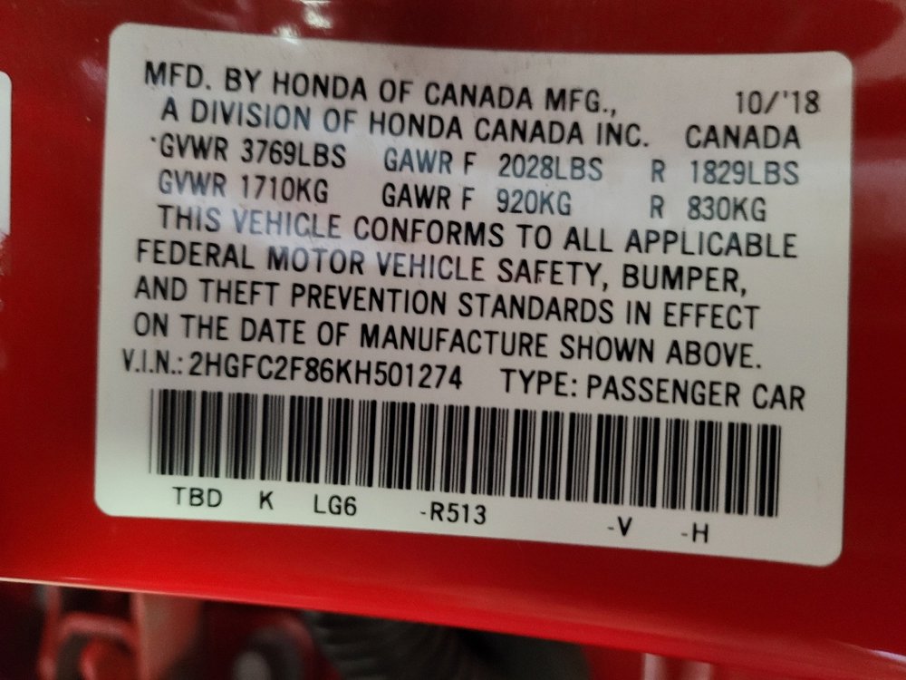 Used 2019 Honda Civic Sport image 33