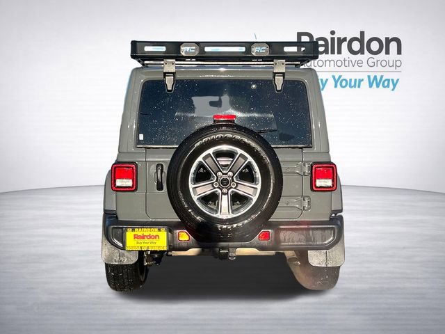 Used 2021 Jeep Wrangler Unlimited Sahara w/ Uconnect 4C Nav & Sound Group image 8