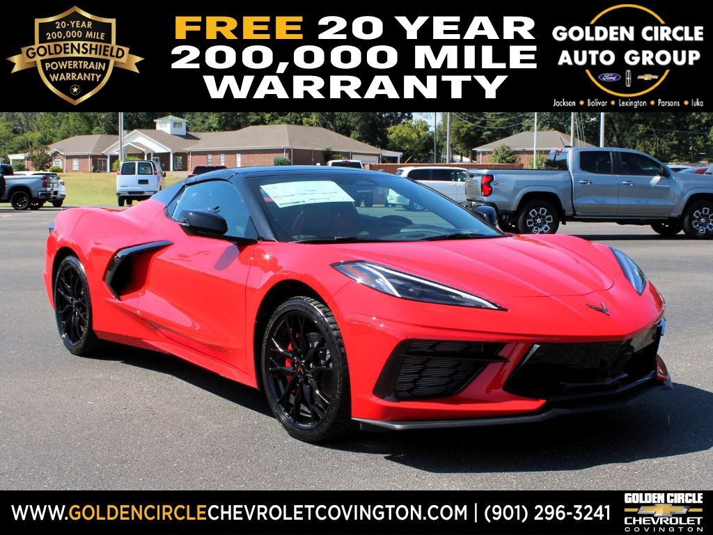 New 2027 Chevrolet Corvette Stingray Convertible w/ Battery Protection Package