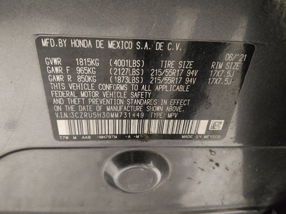 Used 2021 Honda HR-V LX image 33