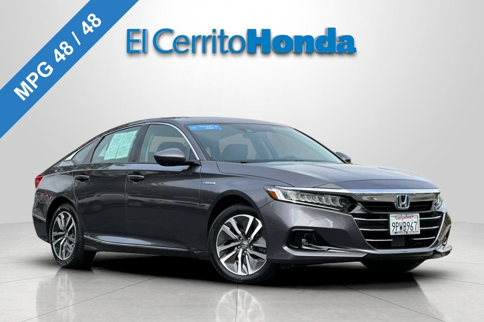 Certified 2021 Honda Accord EX