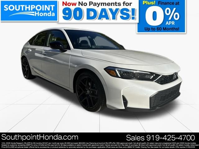 New 2026 Honda Civic Sport image 1