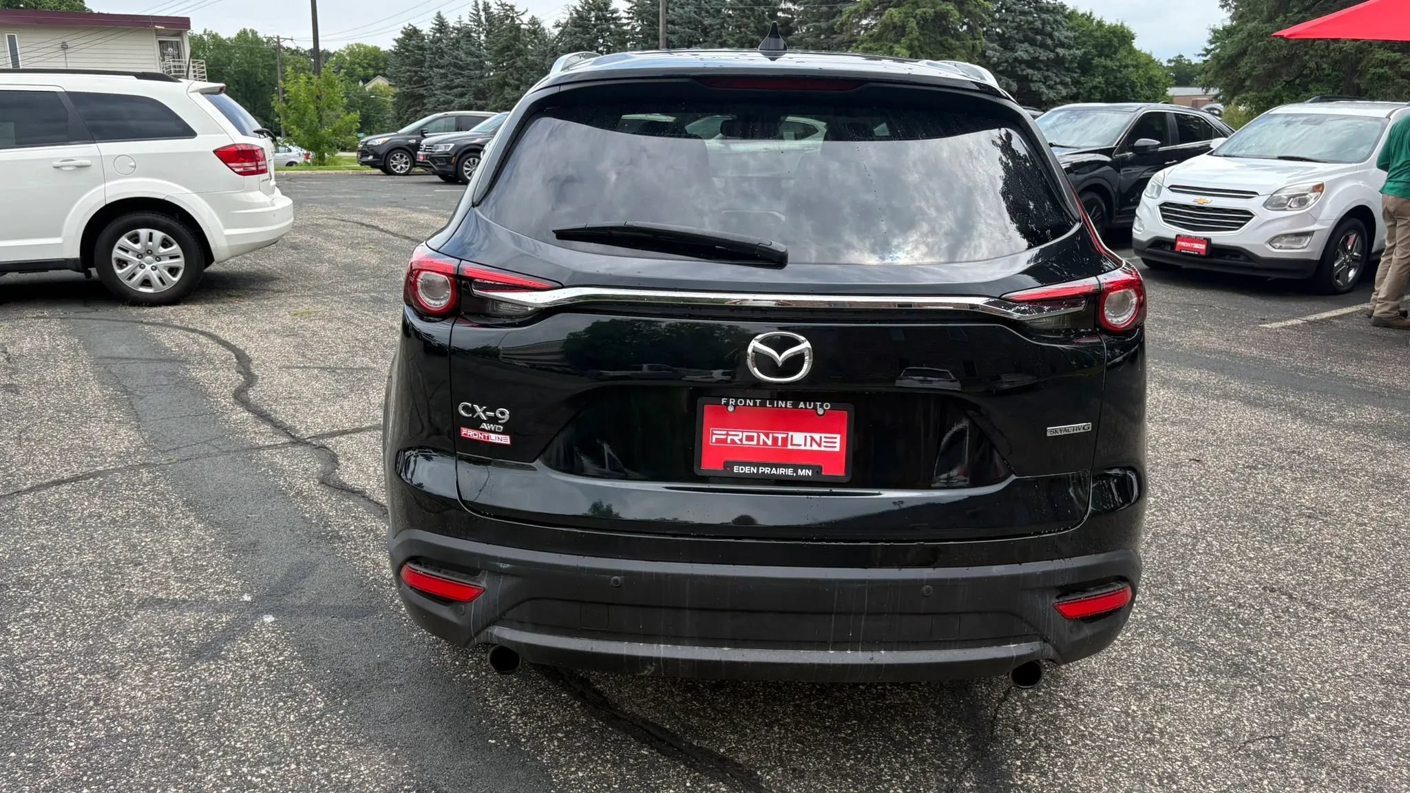 Used 2021 MAZDA CX-9 Touring w/ Touring Premium Package AWD/4WD image 7