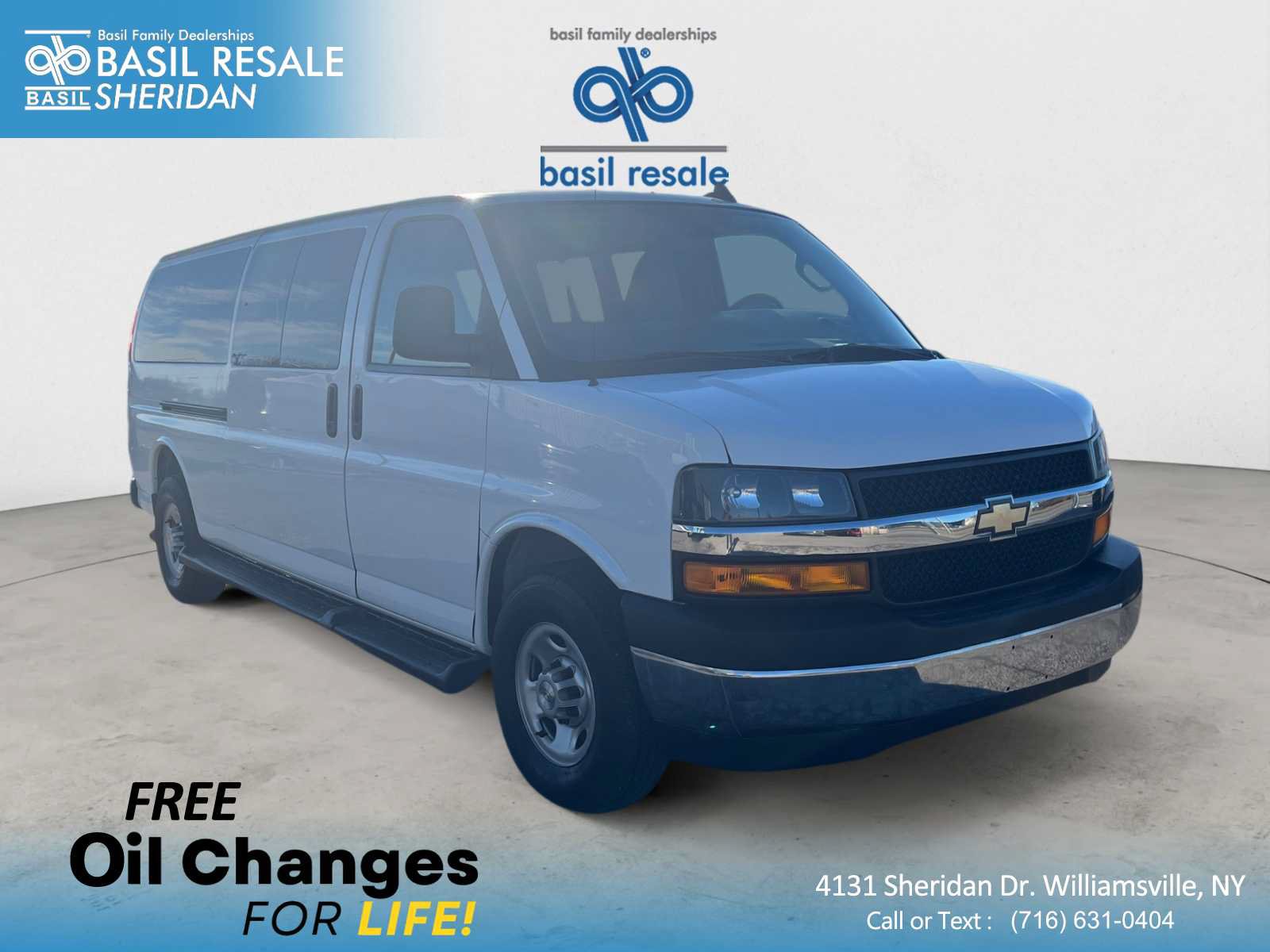 Used 2023 Chevrolet Express 3500 LT w/ LT Preferred Equipment Group RWD image 1